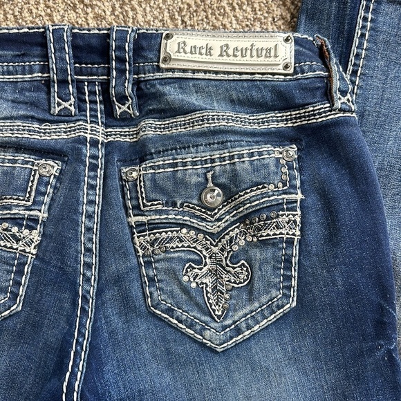 Rock Revival | Rock Revival Pecola Boot Cut Jeans - Picture 3 of 6